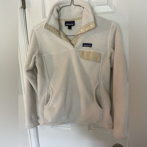 Cream Patagonia pullover